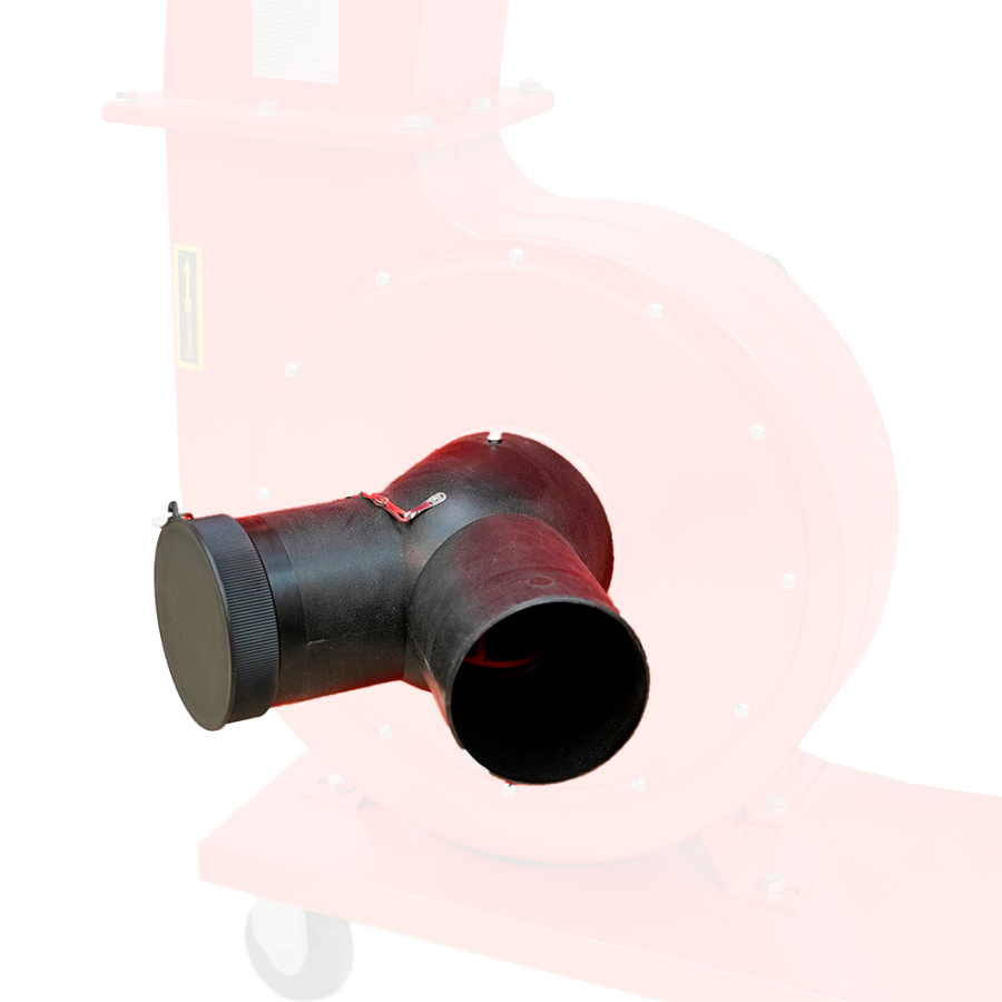 картинка Патрубок двухканальный 125/2х100 мм для JIB DC3000/DC300B от HARVEY-RUS