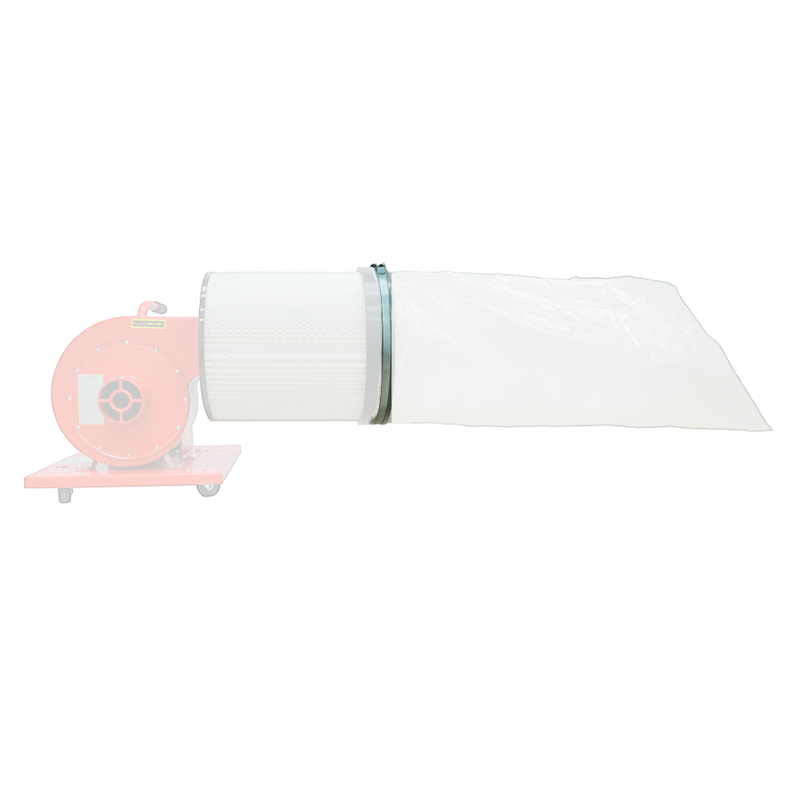 картинка Зажим мешка для стружки для JIB DC230MC от HARVEY-RUS