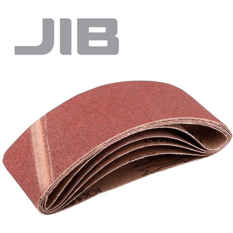картинка Лента шлифовальная Premium Р80 25х762 мм для станков JIB MM493B/JIB BD1600VS. Комплект 5 штук от HARVEY-RUS