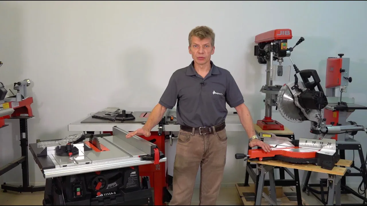 Настольная vs торцовочная. Пилы JIB 3255A-2 и JIB 7255G. Сравнение и примеры работы.