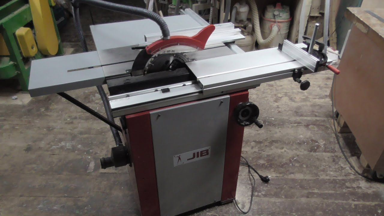 №1 Обзор и тест циркулярки с кареткой JIB MJ10 700