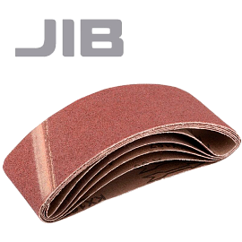 картинка Лента шлифовальная Premium Р60 25х762 мм для станков JIB MM493B/JIB BD1600VS. Комплект 5 штук от HARVEY-RUS