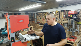 Показываю на что способен простой в обращении и очень компактный станок JIB BAS 250.